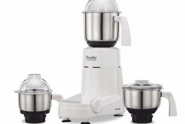 Preethi Chefpro MG 128 Mixer Grinder 750W 5yr Warranty & Lifelong Free Service, Standard