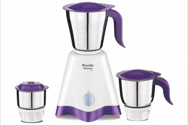 Preethi Crown Pro MG 254 Mixer Grinder 5yr Warranty & Lifelong Free Service, Standard