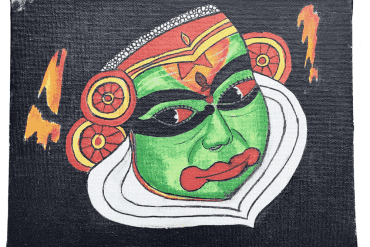 Kathak Dancer - Canvas Painting