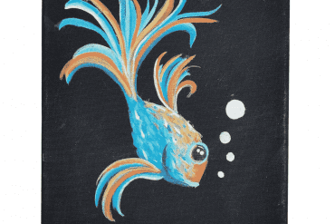 Modern Art Painting - Fish