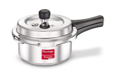 Prestige Popular Svachh Aluminium Outer Lid Pressure Cooker, 2Litre - 10164