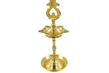 Brass Karaikudi Kuthu Vilakku No.2p