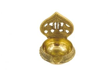 Brass Kumber Sangu Chakra Vilakku