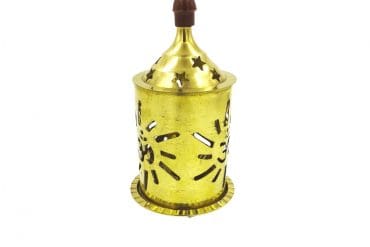 Brass Vilakku With Cover & Lid