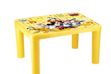 Disney Mickey Mouse Yellow Study Table