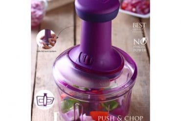 Apex Push & Chop Chopper 2 IN 1 Easy Cut 750ml