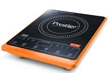 Prestige PIC 29.0 Induction Cooktop 2000 W with Pre-set Indian Menu Options (Orange)