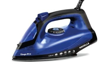 Havells Steam Iron Box Tinyo Pro Blue 1250W , 200ml - GHGSIBIP120