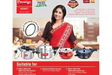 Prestige MINI Pressure Cooker Gasket (2.5 to3.5 Litre)