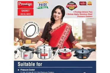 Prestige Stainless Steel Junior Pressure Cooker Gasket (3TO 5.5 Litre)