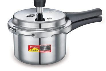 Prestige Popular Plus Virgin Aluminium Induction base Pressure Cooker 1.5Litres