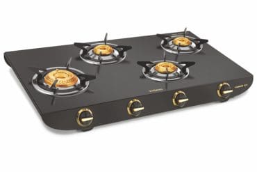Vidiem  Tusker (Gold) | Stainless Steel ( ZZ ) 4 Burner Gas Stove | Manual Ignition