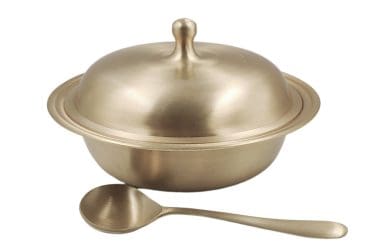 Bronze Casserole Rice Bowl With Ladle ( Vengalam ) 1.440 kg