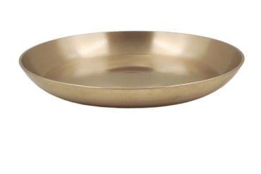 Bronze Kansa Plate Small Size - 8 " ( Vengalam ) 0.465 kg