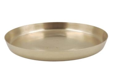 Bronze Kansa Plate Medium Size -10 "( Vengalam ) 0.720 kg