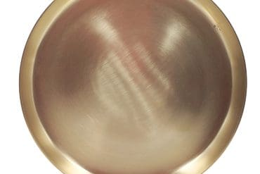 Bronze Kansa Plate Medium Size -8 "( Vengalam ) 0.530 kg