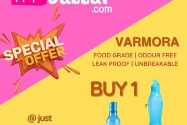Varmora Food Grade Plastic Water Bottle Buy 1 Get 1 Offer