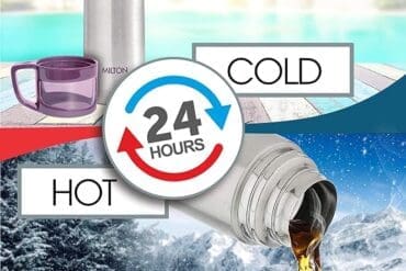 Milton Thermosteel Glassy 350 Insulated Steel flask