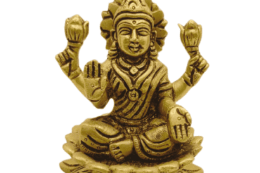 Brass  Loutes Lakshmi statue