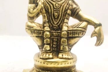 Brass Ayyaappan Swamy Idol
