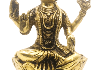 Brass Bala Ambikai statue