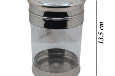 Stainless Steel Containers Fyfer Model Glass 500 ML