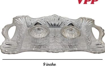 Plastic Rimzey Kunguma Chimil Traditional Design (Set Of 7 Pcs)