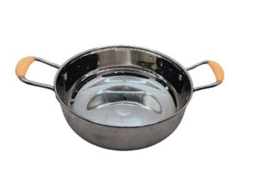 Stainless Steel Induction Base Kadai 12
