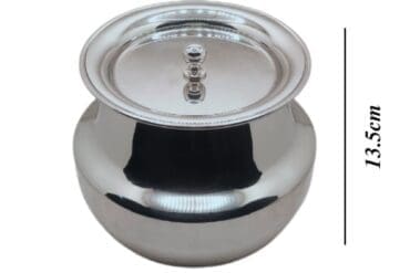 Stainless Steel Kathiyawadi Handi With Lid