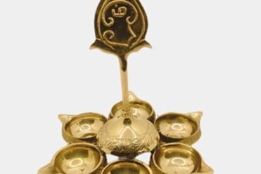 Arumugam Vel Vilakku With Agal Decor