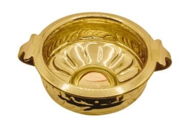 Brass Design Vastu Urli (Small)
