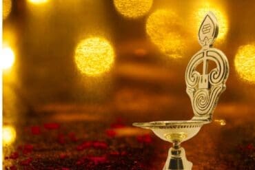 Brass Om Vilakku Deepam