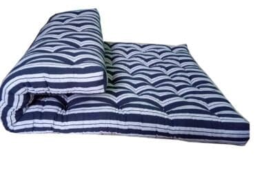 Cotton Material Foldable Bed(6 Feet x 4 Feet) / Mattress