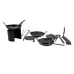 VPP Traditional Iron Miniature Kitchen Set for Kids (Choppu Saman) - 12 Pcs Set Big Size