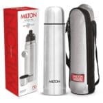 Milton Thermosteel Plain Lid Flask 750 Milliliters (Silver)