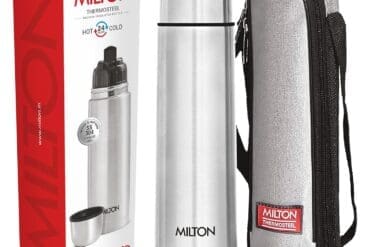 Milton Thermosteel Plain Lid Flask 750 Milliliters (Silver)