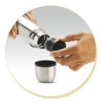 Milton Thermosteel Plain Lid Flask 750 Milliliters (Silver) - Image 4