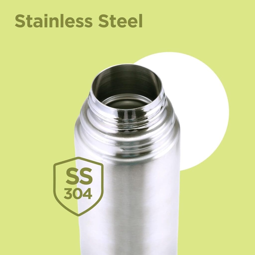 Milton Thermosteel Plain Lid Flask 750 Milliliters (Silver) - Image 3