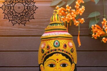 Varalakshmi Amman Face Mask Big size