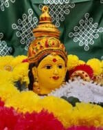 Varalakshmi Amman Face Mask