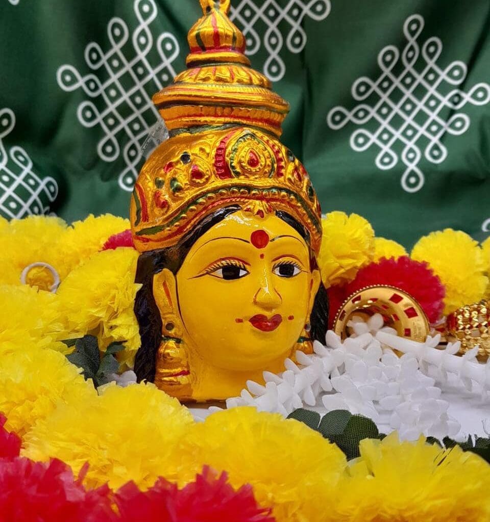 Varalakshmi Amman Face Mask