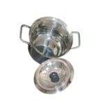 Stainless Steel Rice Strainer Handi With Locks 3.5 - Image 2