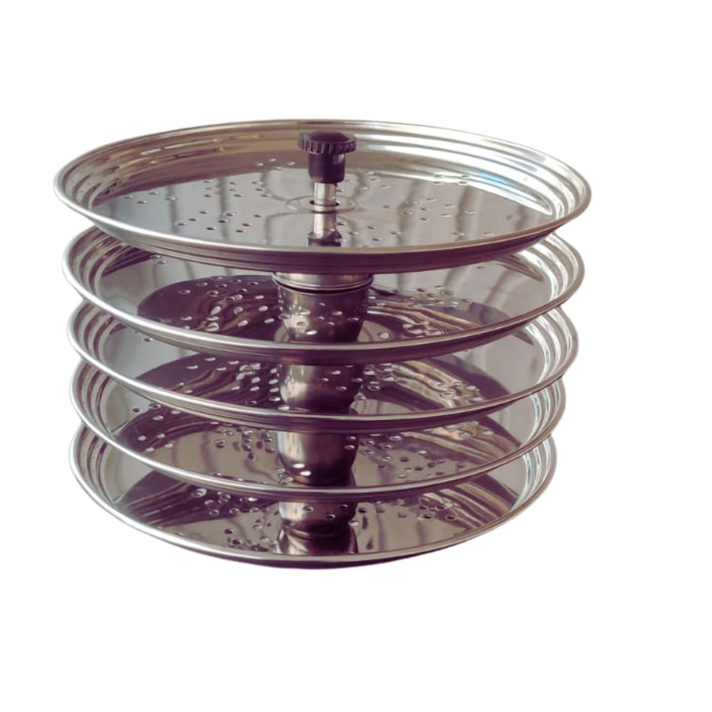 Stainless Steel Idiyappam Plate Stand