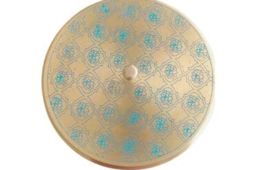 Brass Round Masala Box