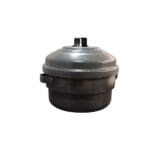Indolium Black Idli pot (6 holes)Cloth Type