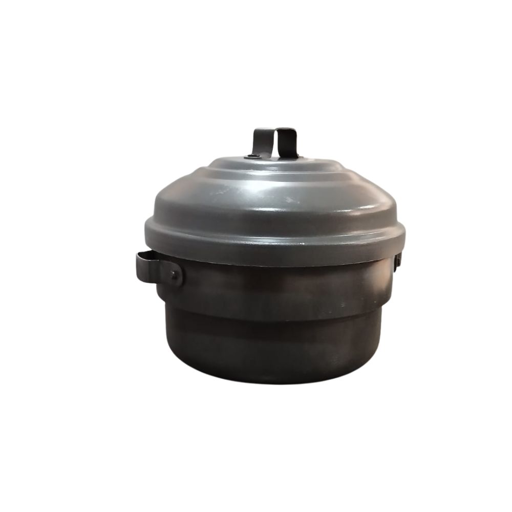 Indolium Black Idli pot (6 holes)Cloth Type