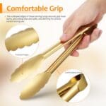Serving Tongs  Slim Gold - Image 2