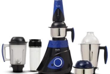 Preethi Eco Fresh Mixer grinder | 750 Watt Mixie | Made fresh, stays fresh | Food Sense Technology| Grinding+ Storage jar | MG-282