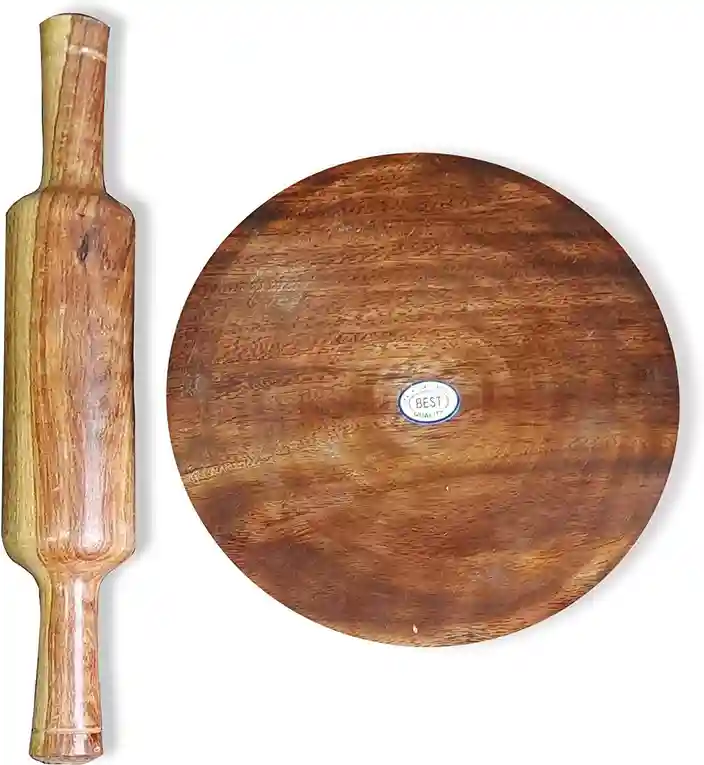 Wood Chapati Palagai With Uruttu