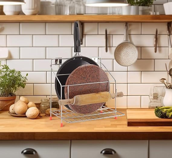 stainless steel kitchen stand (Rolling Pin Board Holder)